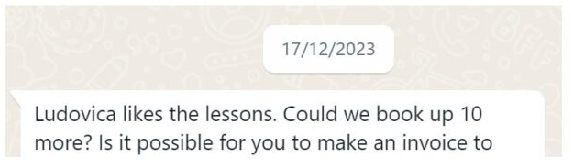 Client testimonial 7